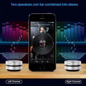 1 Pack dura MOBI Wirelessly BT Speaker Bone Conduction Stereo Sound Speakers Built-in Mic Sound Box