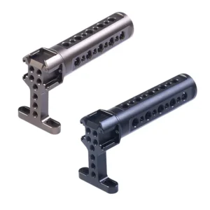 1 Piece Rabbit Cage Metal Photography Equipment 3 Head Hot Single Camera Top Lift Handle ,Bronze
