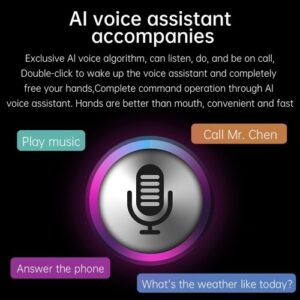 1.39 Inches Smartwatch IP67 Waterproof Sports Watch BT5.1 Intelligent Watch Fitness Tracker Multifunctional Watch Compatible with Android5.0/ iOS10.0