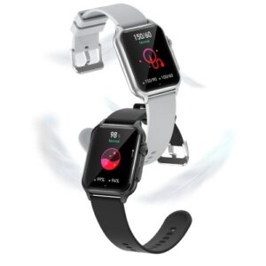 1.96 inch Smart WatchFull-screen Touch Health Monitoring Watch IP67 Waterproof BT Call Multi-sport Modes