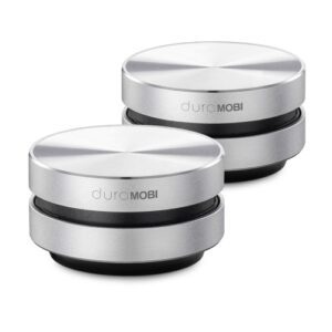 2 Pcs Dura MOBI Bone Conduction TWS Stereo Wireless Speaker Portable and Compact Mini Sound Box with Magnetic Adsorption Function BT Wireless Speaker