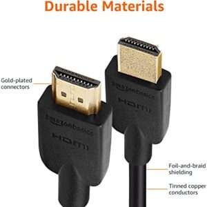 (25FT) AmazonBasics High-Speed HDMI Cable (18Gbps, 4K/60Hz)