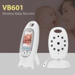 2inch Display Video Baby Monitor with Camera and Audio Remote Wide View Two Way Audio Talk Infrared Night Vision 8 Lullabies