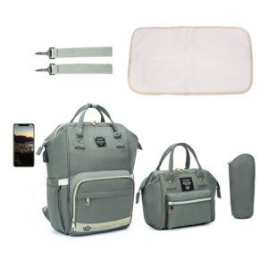 3-piece Multicolorful Baby Bag Diagonal Bag Backpack Large Capacity