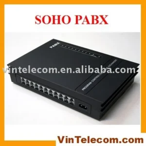3CO+8Ext-SOHO PBX / Small PBX / MINI PABX / Phone System/ PABX-for small businss solution