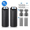 3L/7L Bike Fork Bag Waterproof Roll Top Dry Bag Bicycle Fork Bag Cycling Pack Bike Pannier