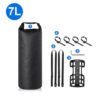 3L/7L Bike Fork Bag Waterproof Roll Top Dry Bag Bicycle Fork Bag Cycling Pack Bike Pannier