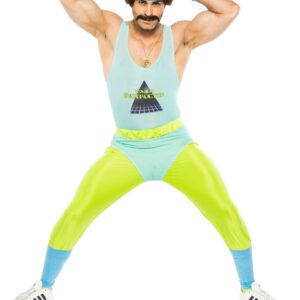 80's Gym Instructor Costume for Men