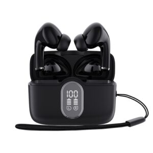 AP26 Earphones Wireless BT Earbuds LED Display IPX4 Waterproof for Phone Laptop Computer