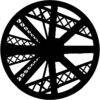 Abstract Truss - Stock Gobo for Gobo Light Projectors - Choose your size!