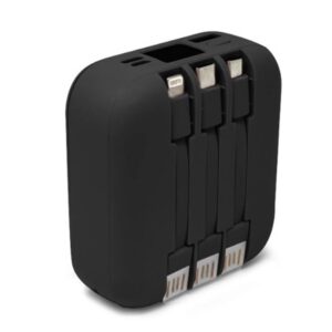 Aduro 10,000mAh Glow Portable Power Bank and Compact Mirror