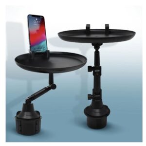 Aduro Cup Holder Phone Mount & Adjustable Tray