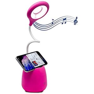 Aduro Flexible Table Lamp w/Wireless Speaker & Phone Stand