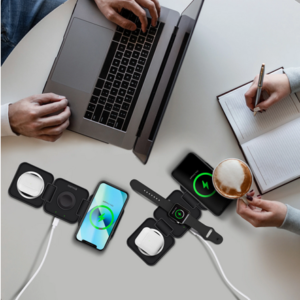 Aduro PowerUp Trinity 3 in 1 Wireless Charging Station