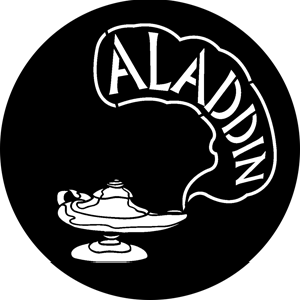Aladdin 1 - Stock Gobo for Gobo Light Projectors - Choose your size!