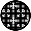 Allegro - Stock Gobo for Gobo Light Projectors - Choose your size!