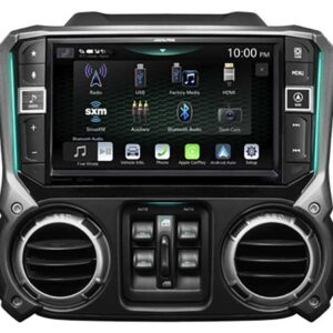 Alpine 9" Digital Media Receiver w/ Hi-Res Audio Playback For 2011-18 Jeep Wrangler