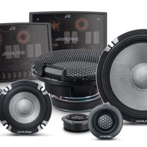 Alpine R-Series Pro 3-Way Component Speaker Set