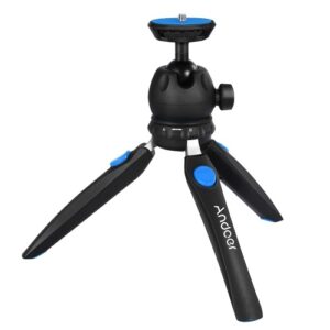 Andoer H20 Mini Tabletop Tripod Portable Foldable Phone Camera Tripod Stand