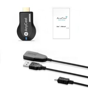 Anycast M2 Plus Airplay 1080P Wireless WiFi Display TV Dongle Receiver HD TV Stick Miracast Compatible with iOS/Android/Windows/MacOS