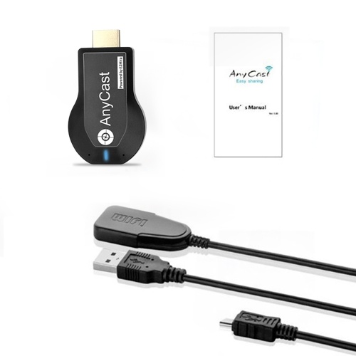 Anycast M2 Plus Airplay 1080P Wireless WiFi Display TV Dongle Receiver HD TV Stick Miracast Compatible with iOS/Android/Windows/MacOS Anycast M2 Plus Airplay 1080P Wireless WiFi Display TV Dongle Receiver HD TV Stick Miracast Compatible with iOS/Android/Windows/MacOS
