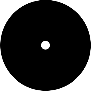 Aperture 4 - Stock Gobo for Gobo Light Projectors - Choose your size!