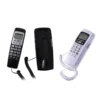 B666 Desktop Fixed Landline Phone with Redialing and LCD Display Perfect for Home and Business Use