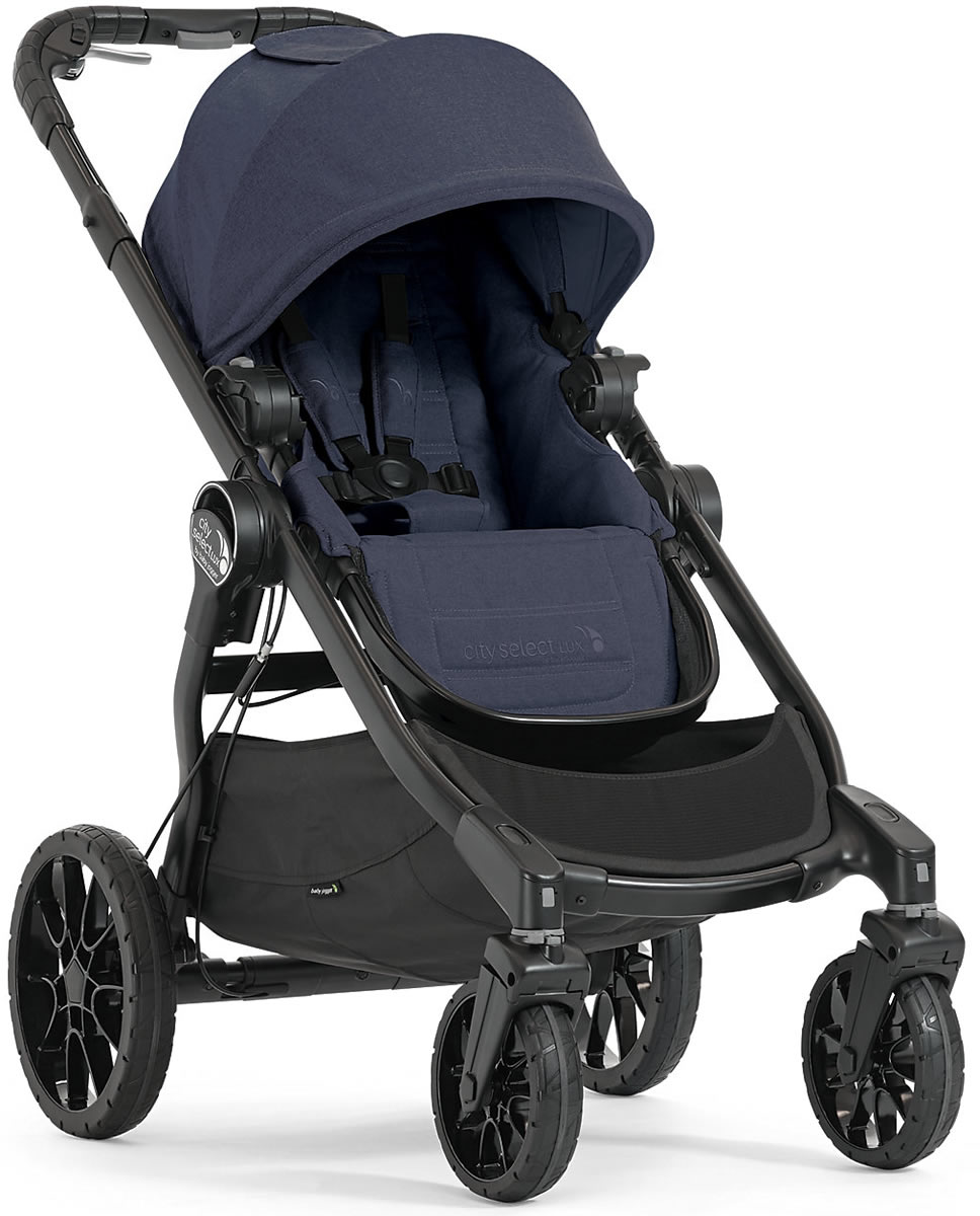Baby Jogger City Select LUX Single Stroller - Indigo Baby Jogger City Select LUX Single Stroller - Indigo