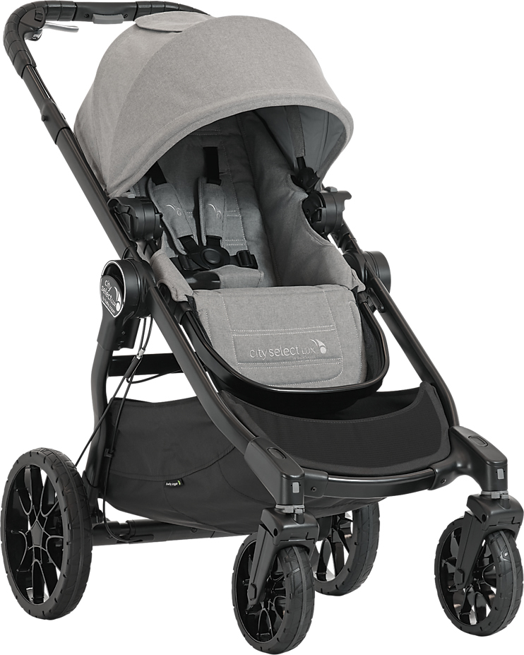 Baby Jogger City Select LUX Single Stroller - Slate Baby Jogger City Select LUX Single Stroller - Slate