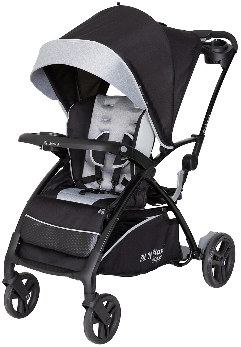 Baby Trend Sit N Stand 5-in-1 Shopper Double Stroller - Moondust Baby Trend Sit N Stand 5-in-1 Shopper Double Stroller - Moondust