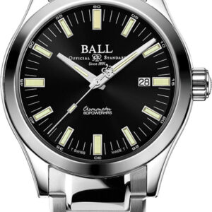 Ball Engineer M Marvelight Automatic Black Dial Stainless Steel Watch, 43mm