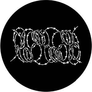 Barbed Wire 1 - Stock Gobo for Gobo Light Projectors - Choose your size!