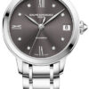 Baume & Mercier Classima Anthracite Dial Silver-Tone Polished Steel Watch, 31mm
