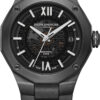 Baume & Mercier Riviera Automatic Smokey Grey Dial Black Rubber Strap Watch, 42mm