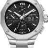 Baume & Mercier Riviera Black Dial Stainless Steel Watch, 43mm