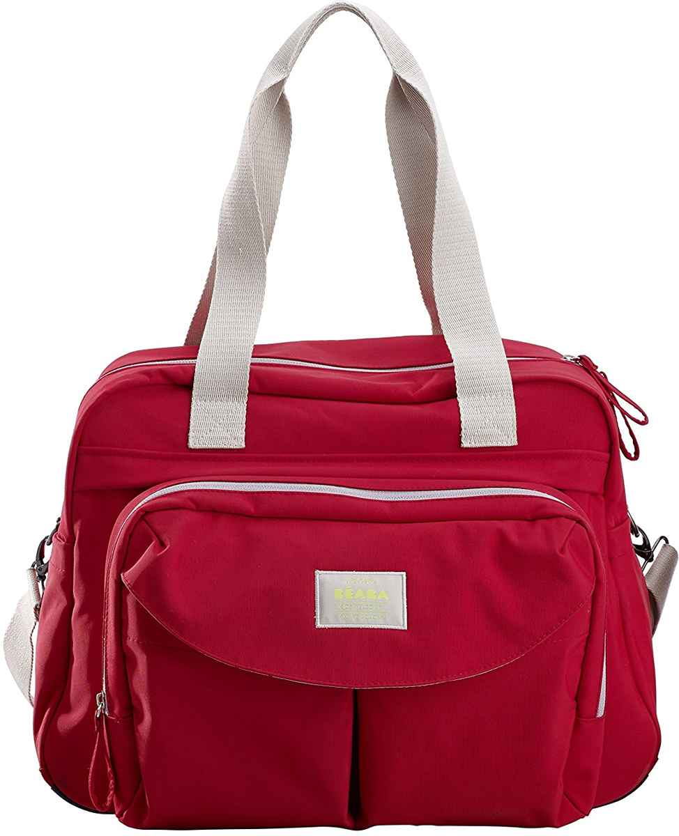 Beaba Geneva Diaper Bag - Red Beaba Geneva Diaper Bag - Red