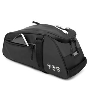 Bike Waterproof Rear Rack Bag Cycling Backpack Shoulder Bag
