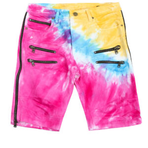 Biker Laya Tie Dye Shorts (Multi) 30 / Multi