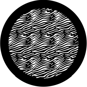 Blowing Strands - Stock Gobo for Gobo Light Projectors - Choose your size!