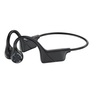 Bone Conduction Headphones Wireless BT 5.0 Earphone Outdoor Sports Headset IPX6 Waterproof Sweat Proof with Earbuds Hands-free