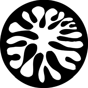 Brain Splat - Stock Gobo for Gobo Light Projectors - Choose your size!