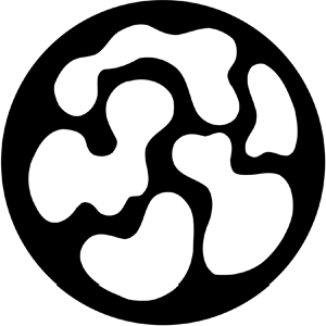 Breakup (Large) - Stock Gobo for Gobo Light Projectors - Choose your size!
