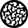 Breakup (Small) - Stock Gobo for Gobo Light Projectors - Choose your size!