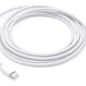 (Bundle) Apple 61W USB-C Adapter & Apple USB-C Cable (2M)