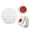 Caregiver Pager Wireless SOS Watches Call Button Nurse Medical Call Alert Patient Help System For Home Elderly