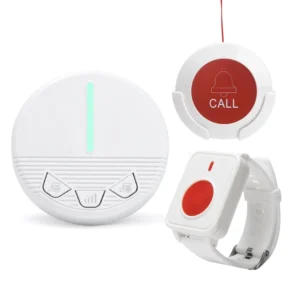 Caregiver Pager Wireless SOS Watches Call Button Nurse Medical Call Alert Patient Help System For Home Elderly