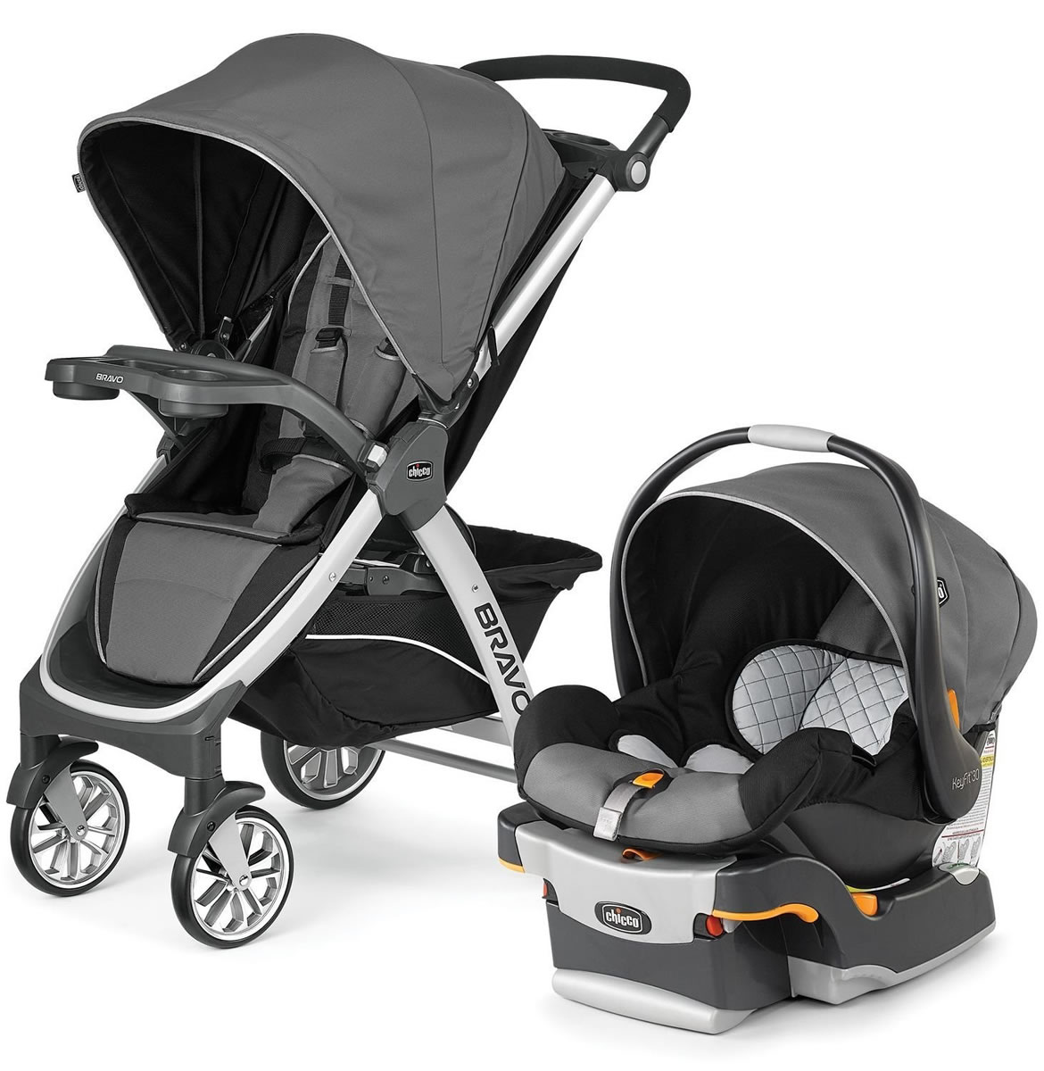 Chicco Bravo Trio Travel System - Orion Chicco Bravo Trio Travel System - Orion
