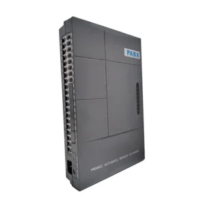 China PBX Factory Supply Phone PABX System/Telephone Switch With 4 Landlines and 24 Internal Extensions