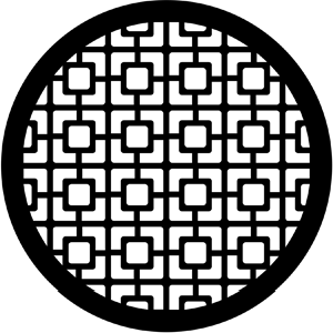 Chinese Screen - Stock Gobo for Gobo Light Projectors - Choose your size!