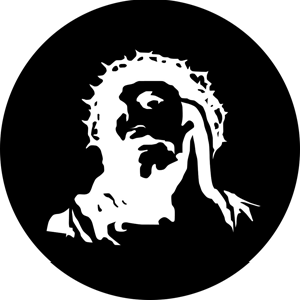 Christ Agony - Stock Gobo for Gobo Light Projectors - Choose your size!